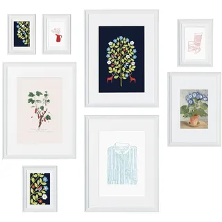 IKEA KNOPPÄNG Rahmen mit Bild 8er-Set Volksmärchen