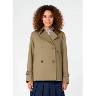 Weekend Max Mara für Damen. 2615021051600 Wkdbiglia grünlich-braune Gabardine (44), Lässig, Baumwolle