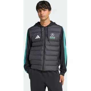 adidas DNA Puffer Jacke schwarz/semi mint rush L