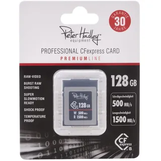 Peter Hadley CFexpress 128 GB 1500/500 MB/s, Typ-B Professional