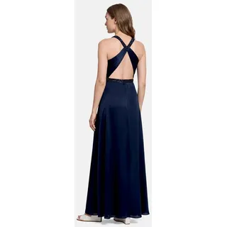 Vera Mont Abendkleid Rückenfrei Blau 44