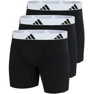 adidas Active Flex Cotton Boxershorts Schwarz/Weiß XXL 3er Pack
