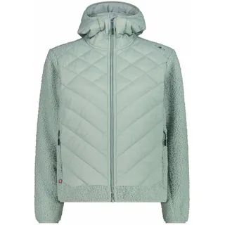 CMP Damen Jacke WOMAN JACKET HYBRID FIX HOOD Jade - 44