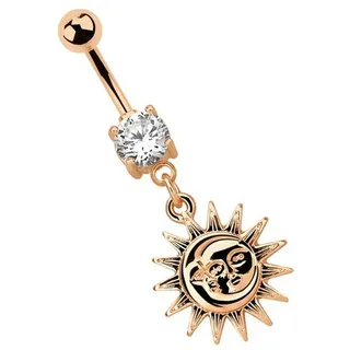 Adelia's Adeliás Piercing Piercing Bauchnabelpiercing in gold | Gr.: onesize