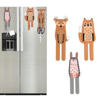 Tier Kühlschrankmagnete, XiXiRan Magnethaken für Kühlschrank, Cartoon Kühlschrank Magnet Dekorative, 3 Stück, Haken für Zuhause KücheC