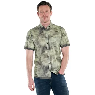 Engbers Kurzarmhemd Herren Hemd kurzarm, Khaki grün XXL