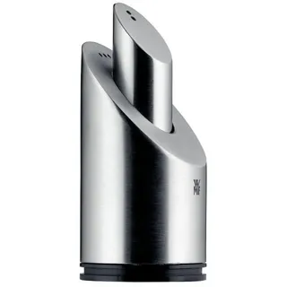 WMF Salz-, Silber, Metall, Glas, 8 cm, Tischkultur & Servieren, Gewürzmühlen & -Streuer