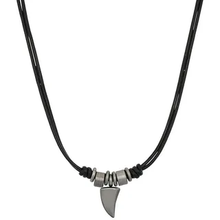 s.Oliver Kette mit Anhänger Zahn Schwarz