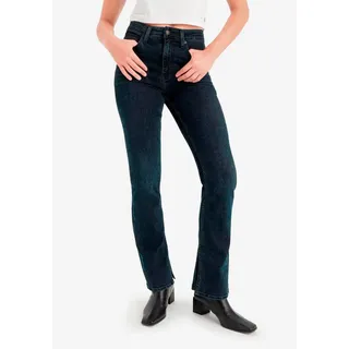 Levi's® Bootcut-Jeans 725 High-Rise Bootcut mit Schlitz blau