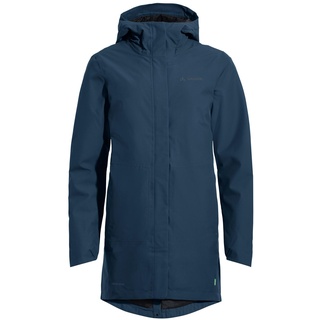 Vaude Damen Cyclist Padded II Mantel (Größe M, blau)