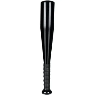 Relaxdays Baseballschläger Aluminium, 18 Zoll, Softballschläger, Baseball und Softball, Aluschläger leicht, schwarz