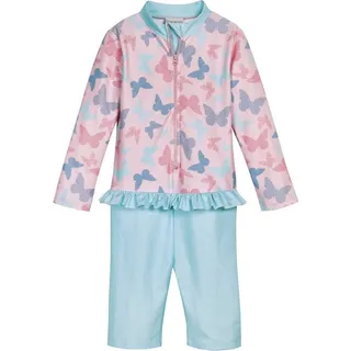 Playshoes Badeanzug in Türkis/ Rosa | Gr.: 86/92