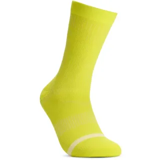 HOKA Trail Run Crew Sock 1 Paar Gelb 39-42