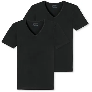SCHIESSER V-Shirt schwarz 3XL