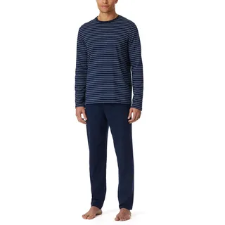 SCHIESSER Pyjama Casual Essentials Blau M