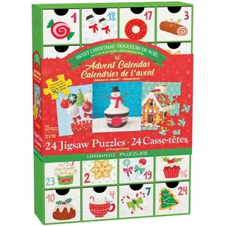 Puzzle Adventskalender - Puzzle - Sweet Christmas, Puzzleteile
