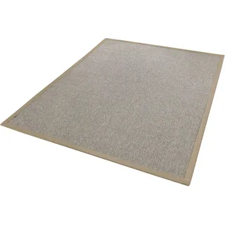 DEKOWE Teppichboden "Naturino RipsS2 Spezial" Teppiche Flachgewebe, meliert, Sisal-Optik, In- und Outdoor geeignet Gr. B/L: 100 cm x 300 cm, 8 mm, 1 St., beige (natur) Teppichboden