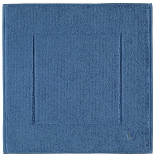 Duschmatte »Superwuschel« Möve, 100% Baumwolle, eingesticktes Möve-Logo blau 60.00 cm x 60.00 cm