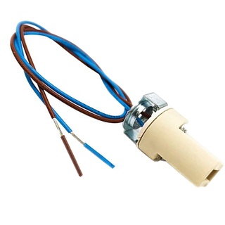 ODETOJOY G9 Lampenfassung Mit isol. Kabelzuleitung Lampensockel Fassung Sockel für LED Halogen Fassung Sockel Keramik mit Qualitäts 0,75mm2 kabel (1 Stk. G9 Lampenfassung)