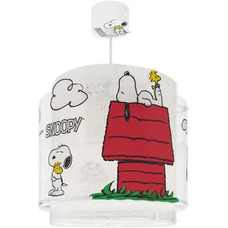 Dalber kinderlampe Pendelleuchte Hängelampe Snoopy, 76302, E27, Weiß