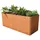 Hochbeet Mario 200 x 80 x 60 Rost-Optik