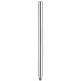 Bürstenking WC-Reinigungsbürste WC Bürstengriff – Edelstahl, M12-Gewinde, Ersatz für WC-Garnituren, M12 Gewinde, 280mm silberfarben