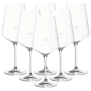 LEONARDO Rotweinglas 0,2 l 6er Set
