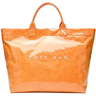 Ausing Große Damen-Handtasche Wasserdichte Vielseitige Shopper-Tasche mit Reißverschlussfach (Orange) - Einheitsgröße