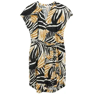 s.Oliver Kleid Leinenmix Mehrfarbig 36