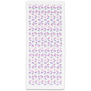 NOREN Japanisches Baumwollhandtuch Senshu (Osaka) Handtuch/Handtuch / 100% Baumwolle, schnell trocknend, saugfähig, ultraweich, dünn, traditionelles Japanisches Muster (Morning Glories)