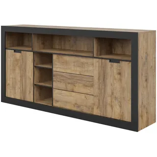 masseno DAVOR 220 x 109 x 45 cm Braun