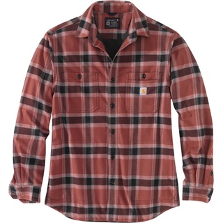 Carhartt Hamilton Fleece Lined Hemd, rot, Größe S