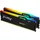 DDR5 5600MT/s RGB 128GB Kit (2x64GB) CL36 Schwarz KF556C36BBEAK2-128