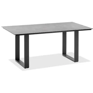Niehoff Gartentisch 180 x 95 x 76 cm Anthrazit/Grau