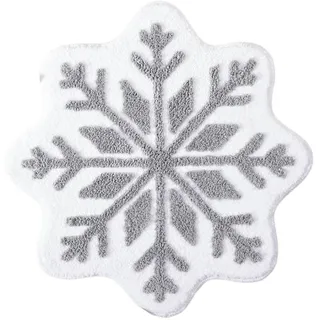Weihnachts-Badezimmerteppiche, runde Badematte, Roter runder Weihnachtsteppich, Maschinenwaschbare Weihnachtsdekoration, weiche, maschinenwaschbare Überwurfteppiche für Weihnachten und andere Feiertag