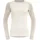Langarm-T-Shirt Raw White L