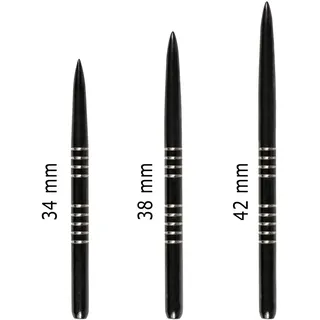 BULL'S GP1 Dart Point 34 mm Schwarz
