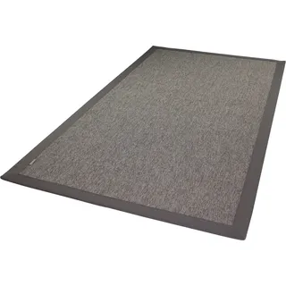 DEKOWE Teppichboden "Naturino RipsS2 Spezial" Teppiche Flachgewebe, meliert, Sisal-Optik, In- und Outdoor geeignet Gr. B/L: 180 cm x 200 cm, 8 mm, 1 St., grau (platin) Teppichboden