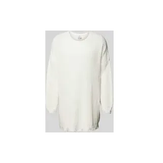 Strickpullover im Destroyed-Look, Offwhite, 1