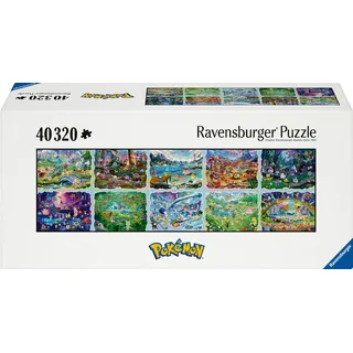 Ravensburger Puzzle 12001899 - Pokémon - 40320 Teile Pokémon Riesenpuzzle für Puzzle-Profis und Anime-Fans ab 14 Jahren