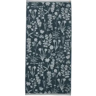 ESSENZA Handtuch Maribel Slate Grey, 70x140 cm - 60% Baumwolle, 40% Modal - Blumen