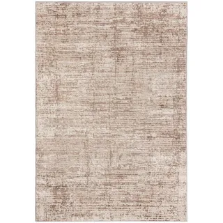 mazovia Kurzflorteppich 200 x 300 cm Beige/Braun