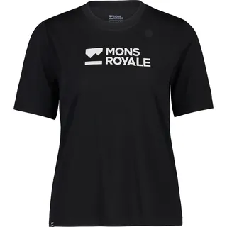 Mons Royale Icon Relaxed T-Shirt Schwarz S