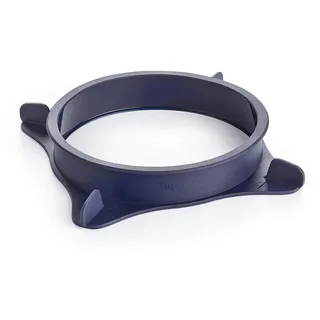 Tupperware Silikon Grillring für MicroPro Grill, Blau, PVC-frei, BPA-frei, Phthalatfrei, Ringform, Grillzubehör