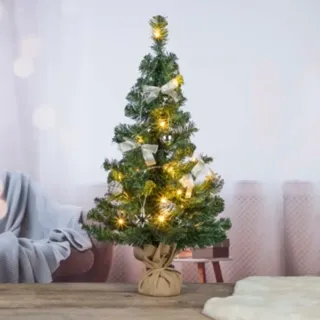 Hi Weihnachtsbaum silber 75 cm