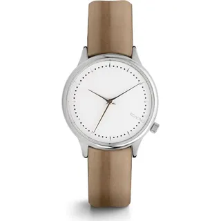 Komono Kom Uhr Golden Golden One Size - Weiß/Beige