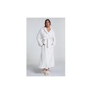Hunkemöller Bademantel Waffle Weiß, XS/S