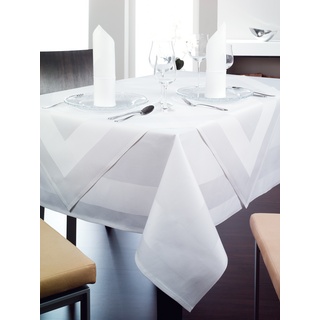 GastroHero Tischwäsche Madeira, 100% Baumwolle, 4-seitiger Atlaskante, 140 x 200 cm | Mindestbestellmenge 4 Stück