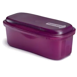 Tupperware Mikrowellen Nudelkocher 1,9 L - 29,9 cm mit Siebdeckel | Schnelles Garen ohne Sieb, Integrierter Abtropfdeckel, Kunststoff ohne BPA, Ideal für Familien, Spülmaschinengeeignet