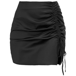 FIDDY A-Linien-Rock Miniröcke-Kleider-Hüftröcke-Röcke für Damen im Sommer L